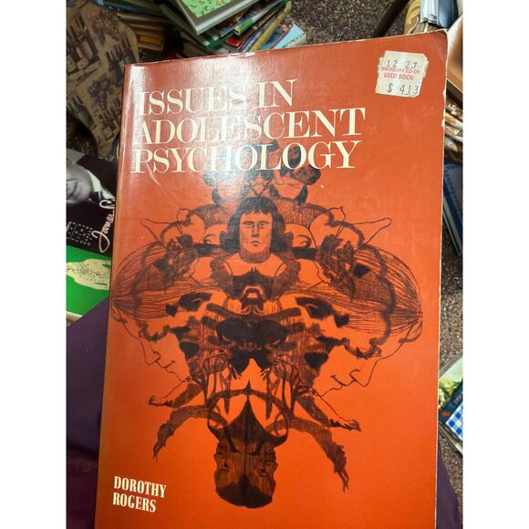 Book Other - Issues in Adolescent Psychology Dorothy Rogers Vintage PB Textbook